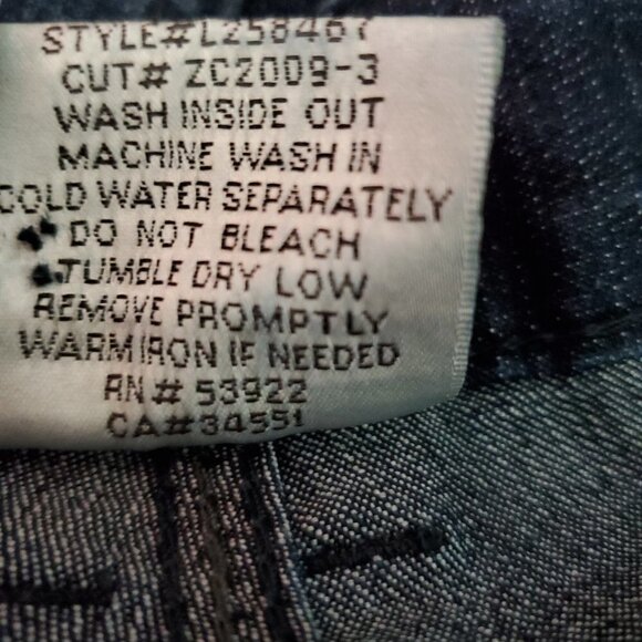 Z. Cavaricci Wide Flared Leg Y2K Jeans - Picture 6 of 8